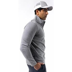 OOFOS Men's Cool Down 1/4 Zip Fleece Pullover Size XL (OOfos COOl Down)